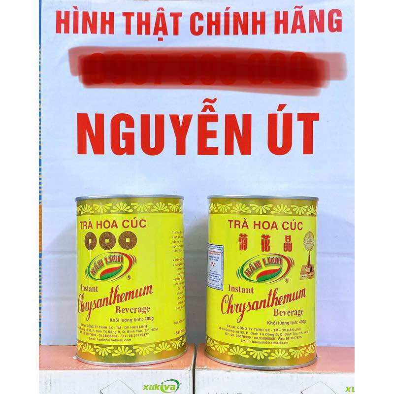 [HCM]trà hoa cúc hán linh lon 400g