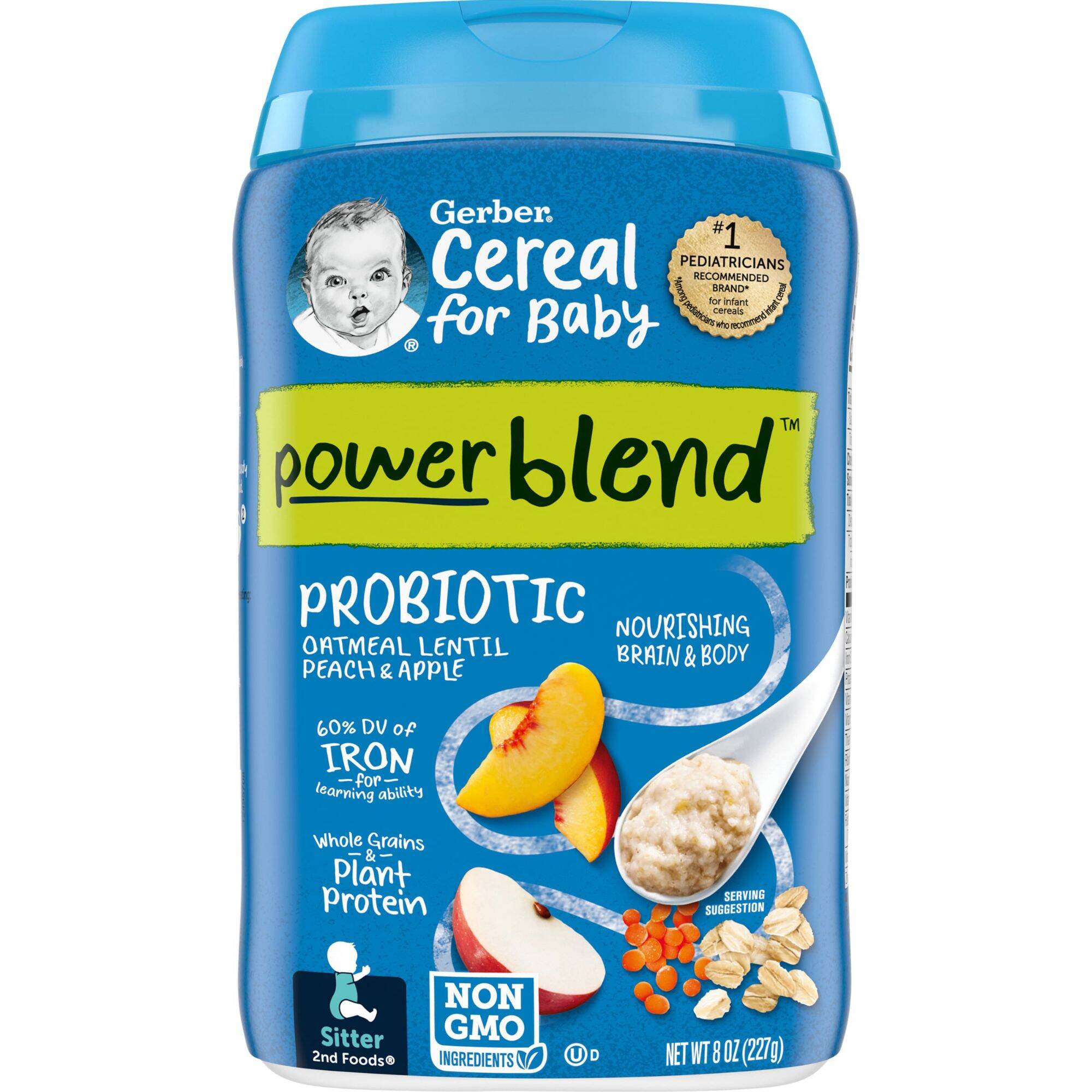 (Nhập Mỹ - Date 31/08/2024) Bột ăn dặm Gerber Baby Cereal 227g