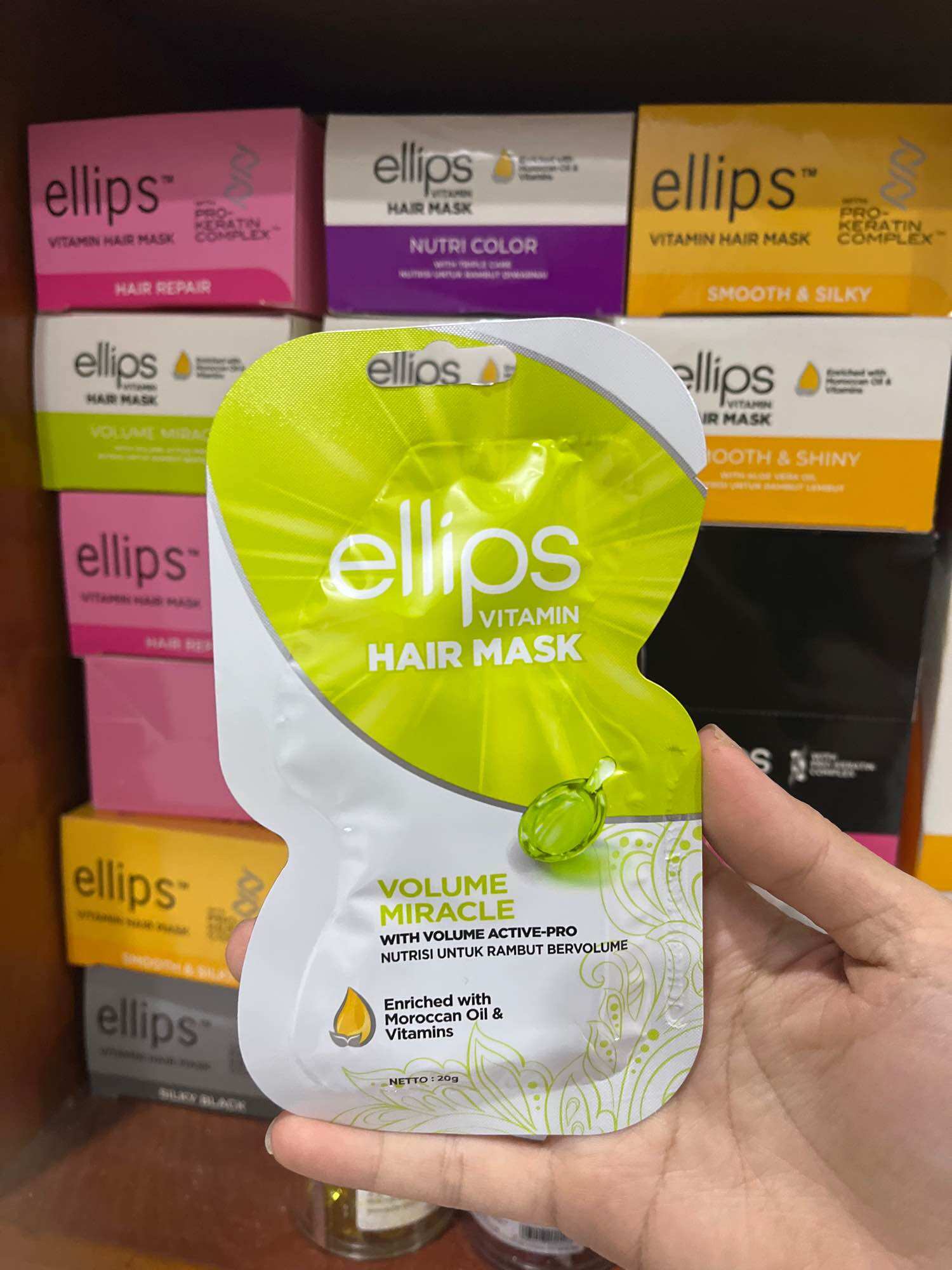 Kem ủ tóc Ellip