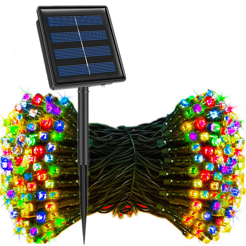Đèn Dây Năng Lượng Mặt Trời 330LED Ngoài Trời Chống Nước Trang Trí Kiểu Đèn Tiên 8 Chế Độ 33m Dùng Cho Sân Vườn Đám Cưới