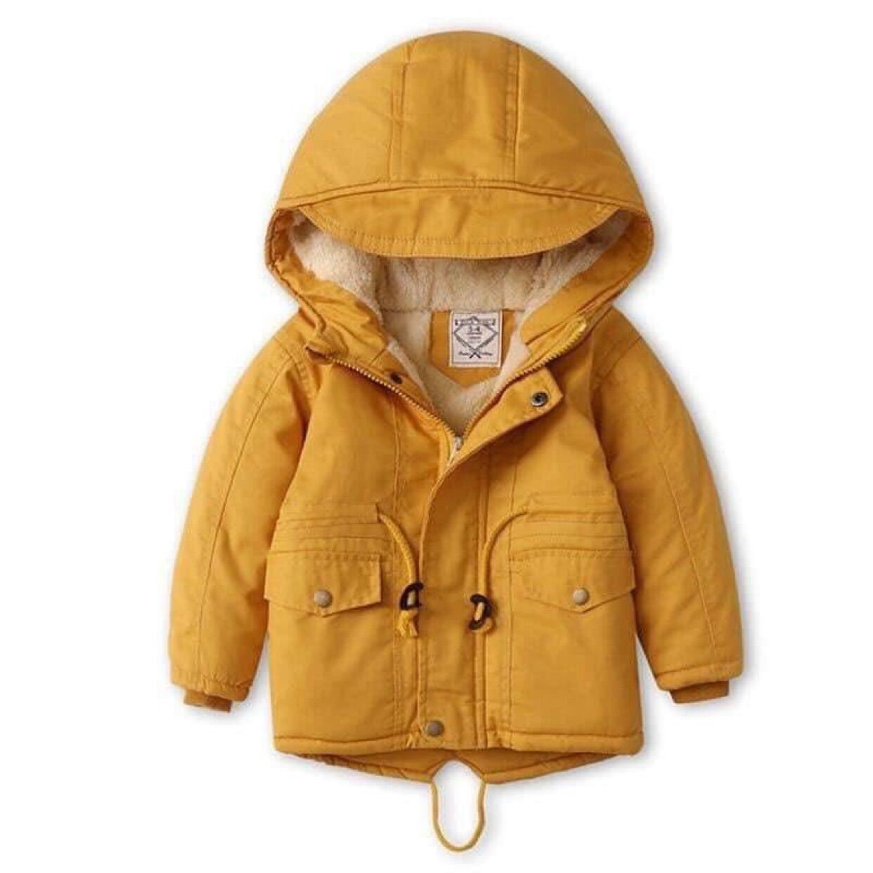 ÁO PARKA LÓT LÔNG SIÊU ẤM CHO BÉ