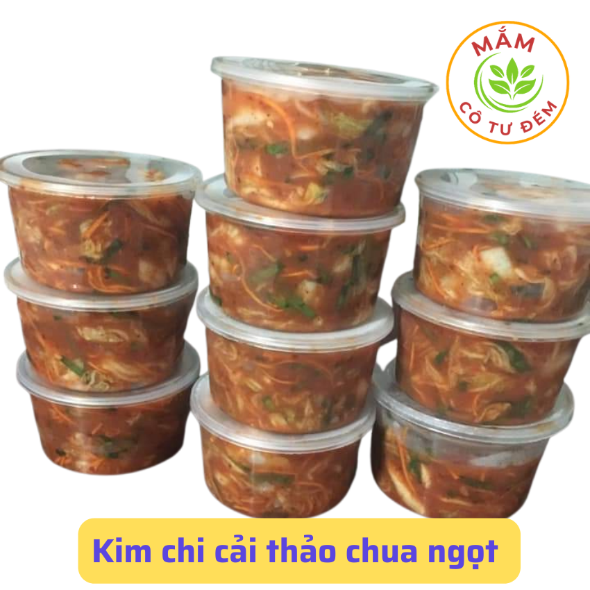 kim chi cải thảo1kg [chua cay giòn ngon chuẩn vị hàn quốc]