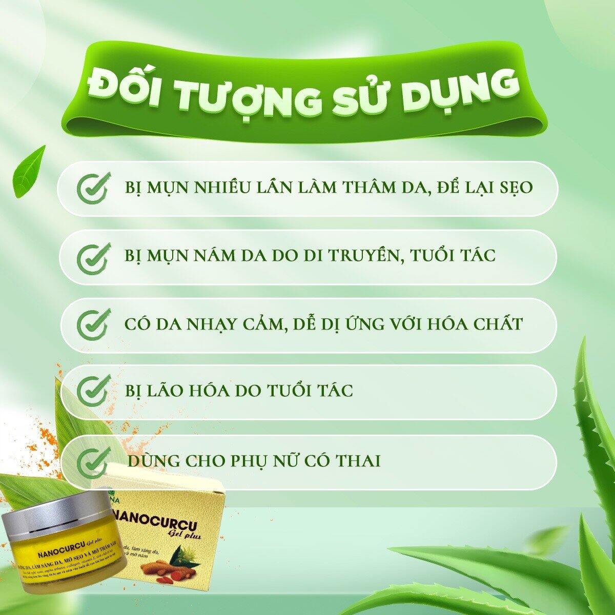 Kem Nghệ NaNo kem trị mụn