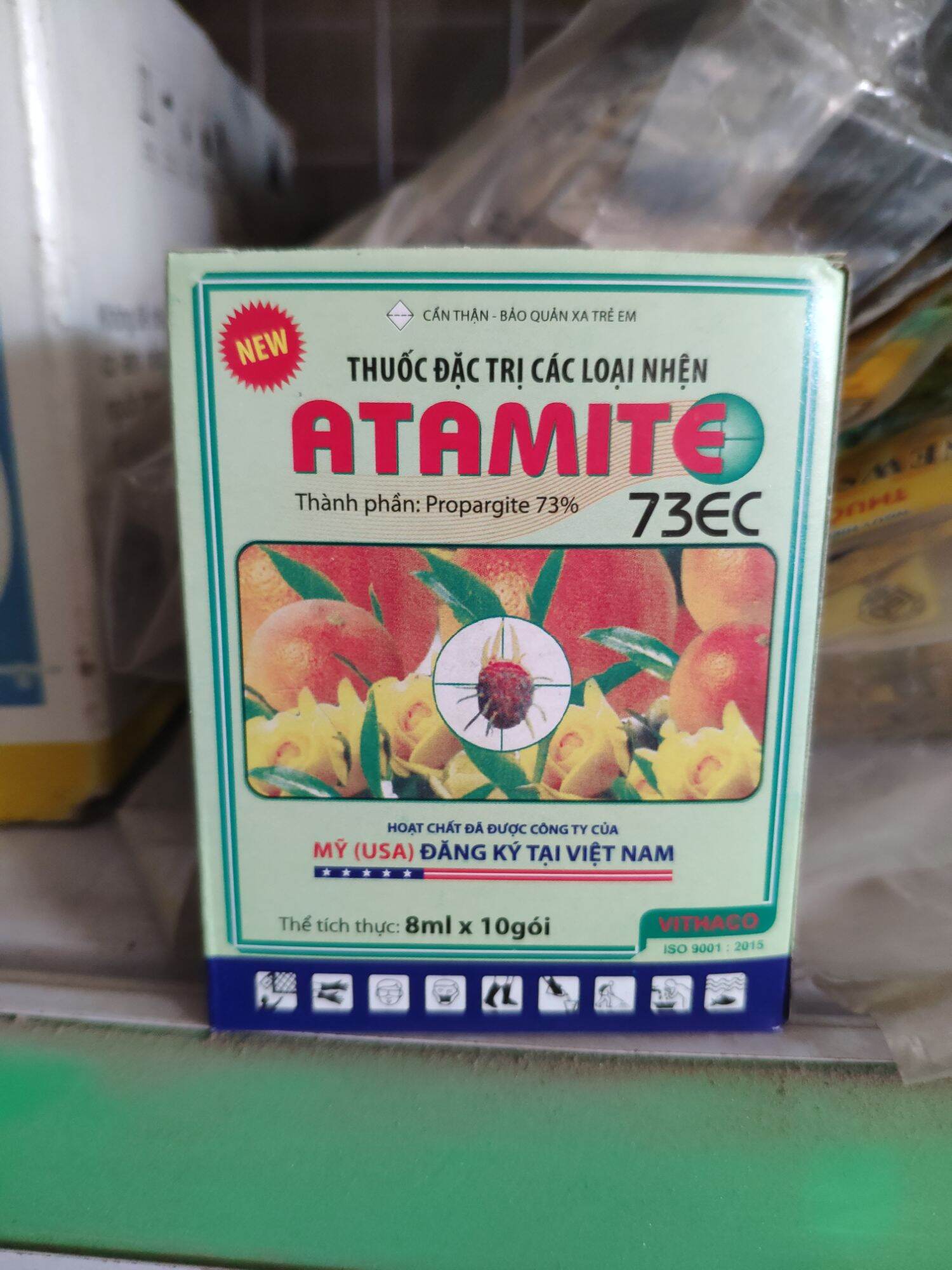 Gói trừ nhện cho hoa hồng ATAMITE 73EC