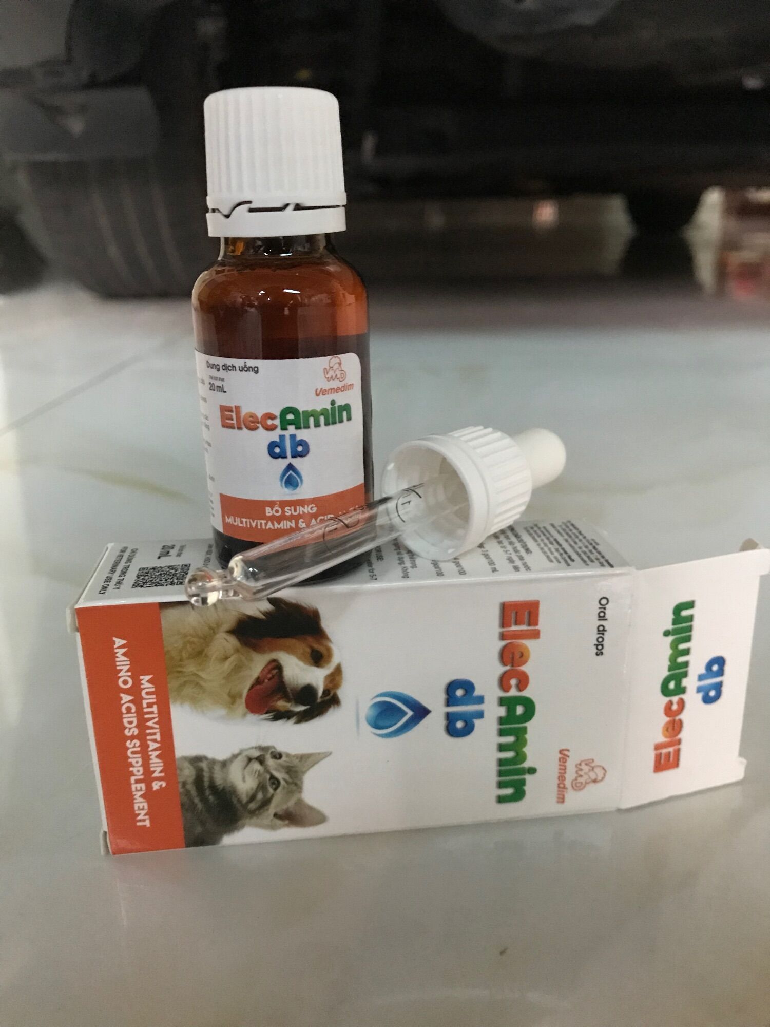 ElecAmin db - Vemedin (Bổ sung Vitamin cho thú cưng)