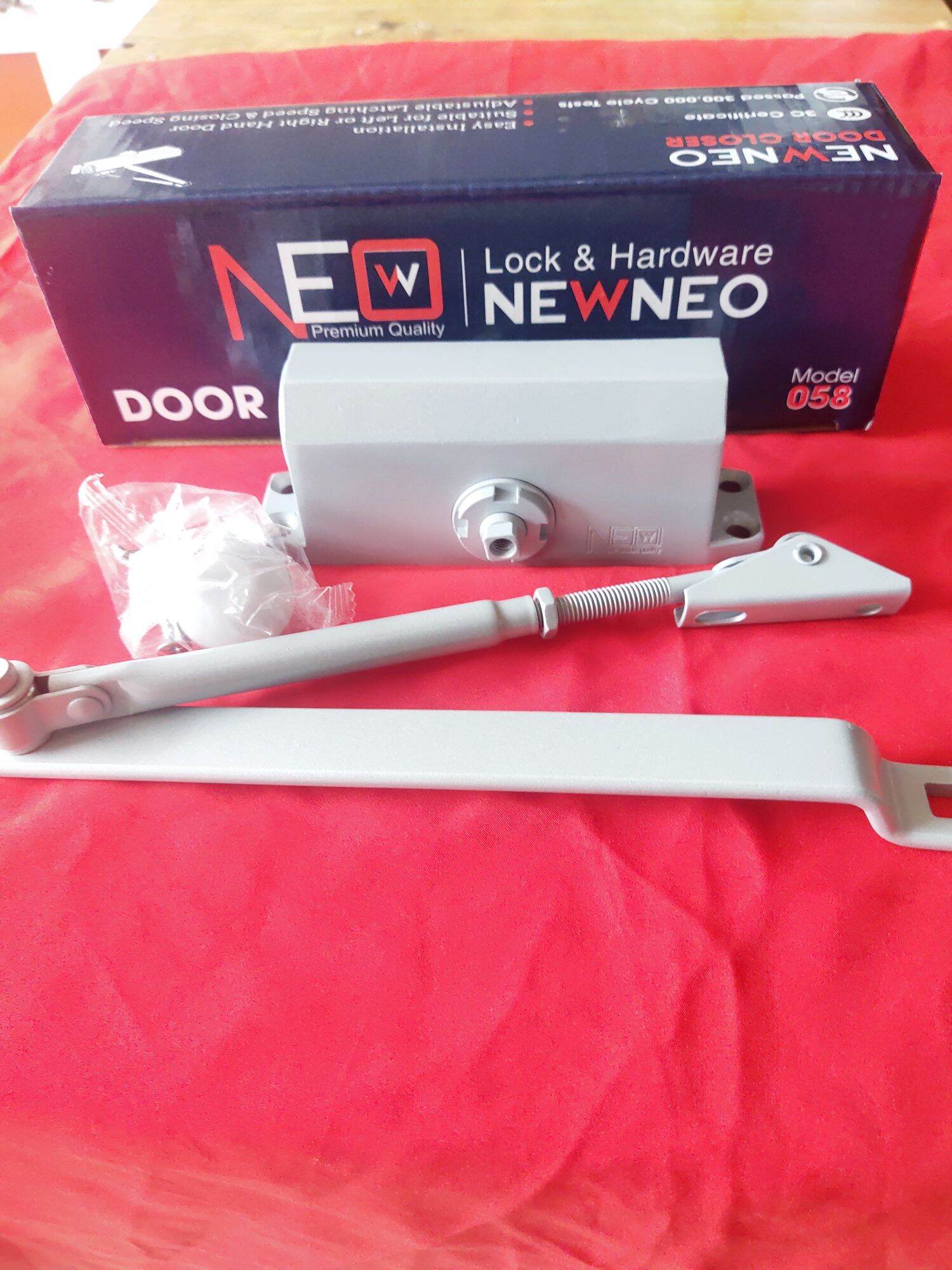 Tay đẩy hơi neo dừng 90 độ cho cửa từ 25 - 45kg