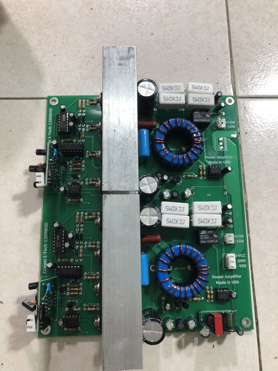 mạch công suất class d 2 kênh ste 5000w