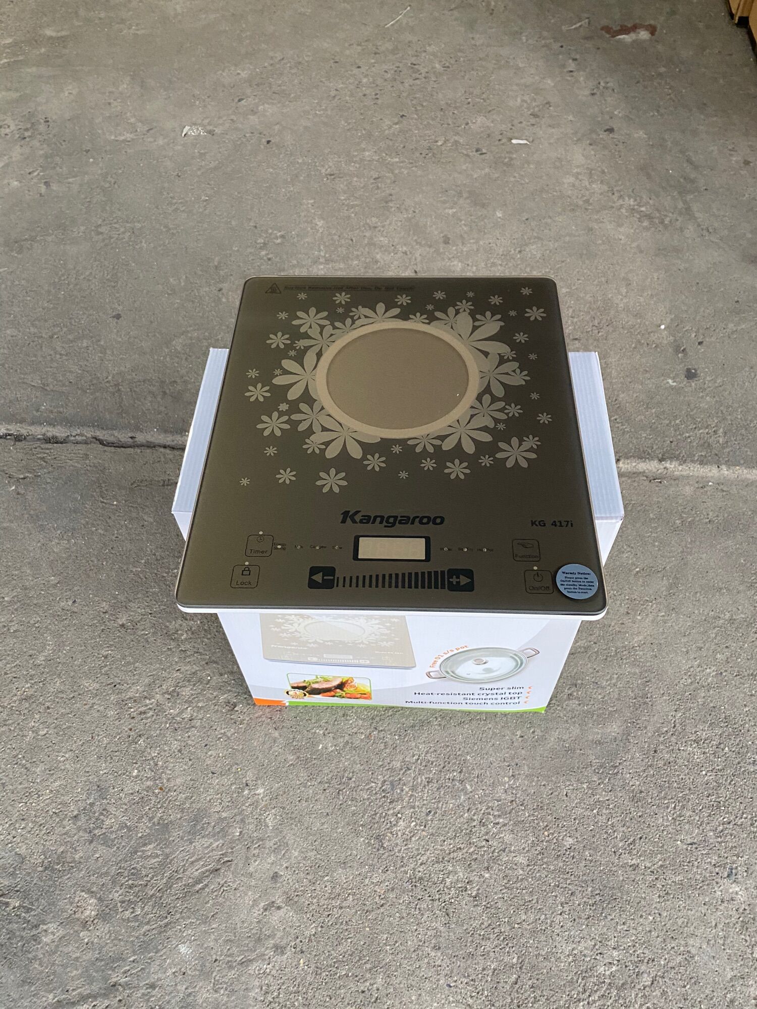 Bếp điện từ đơn siêu mỏng Kangaroo KG417i