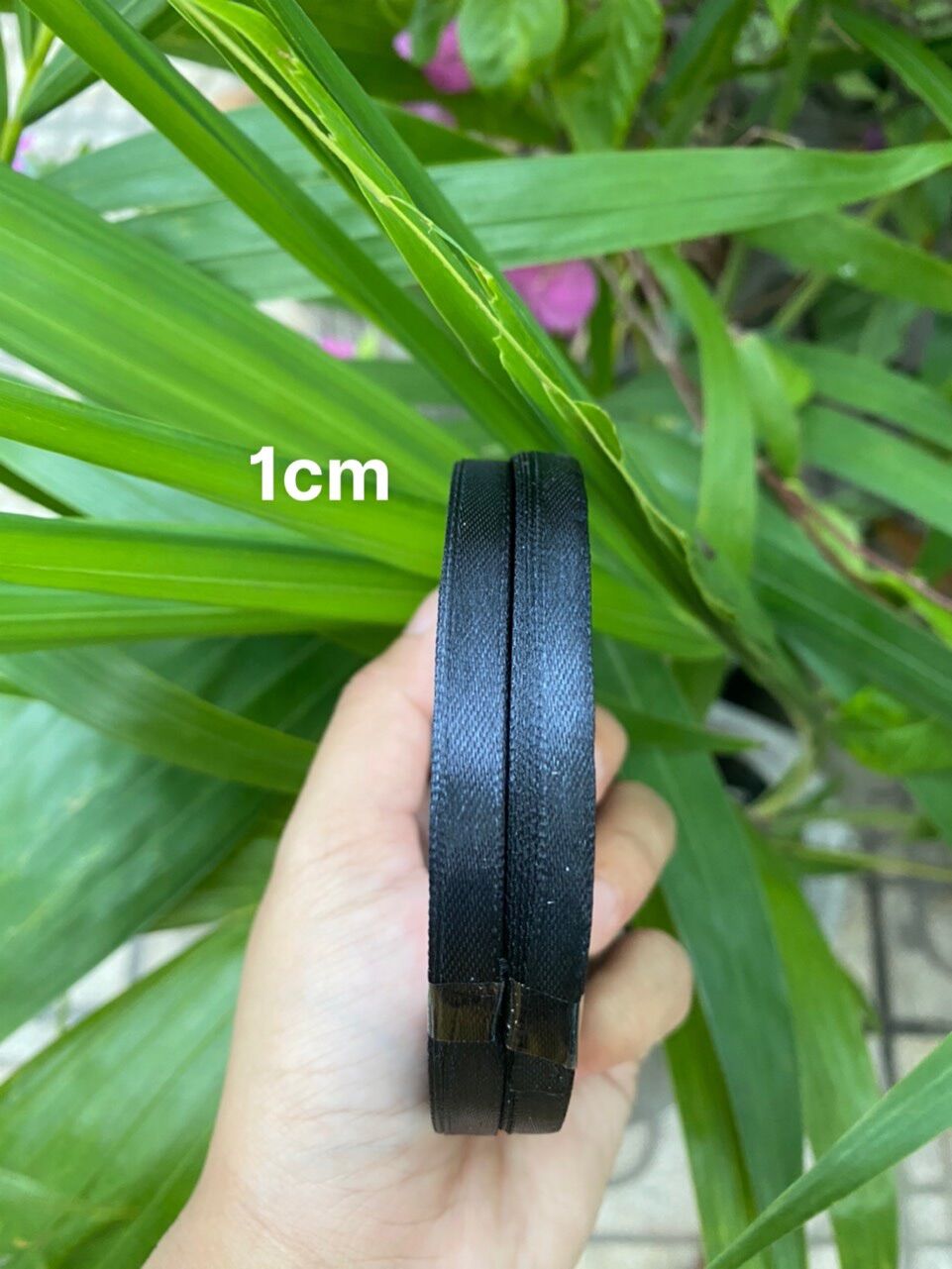 Set 10 cuộn ruy băng lụa bản 0.5cm màu siêu đẹp