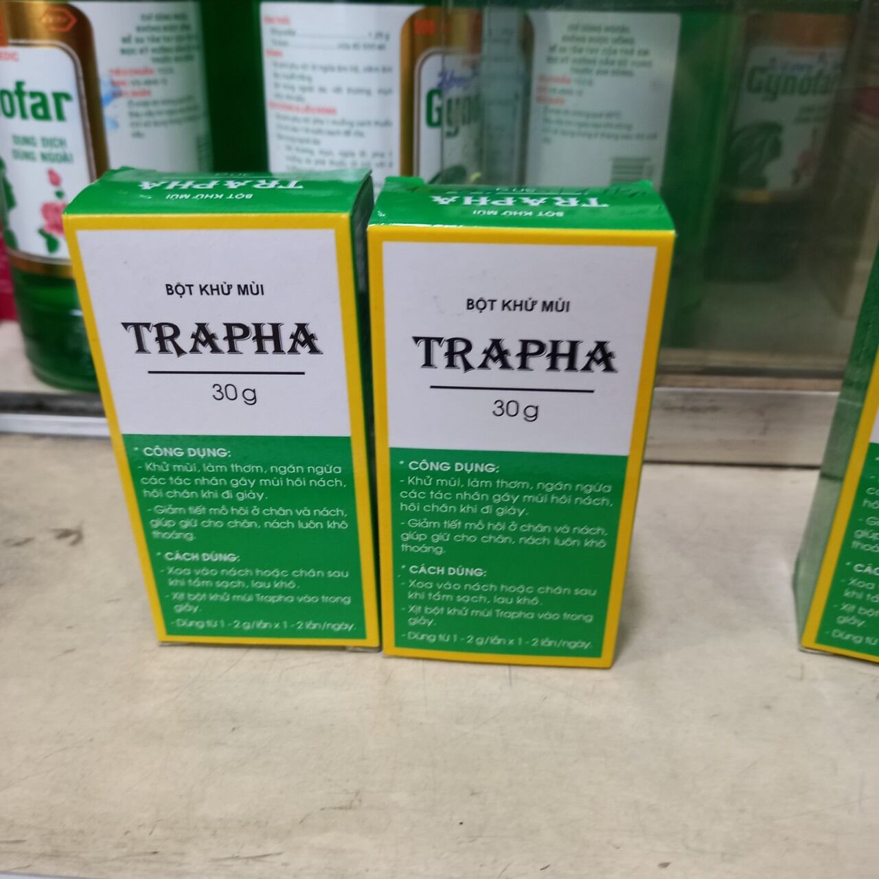 TRAPHA BỘT KHỬ MÙI HÔI GIẦY  1 LỌ