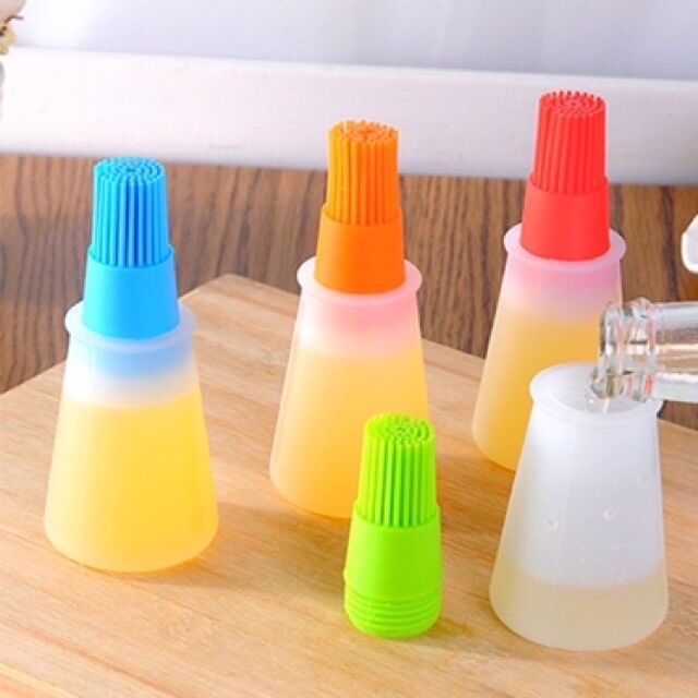 Hộp chấm dầu/ Bút quét dầu silicon
