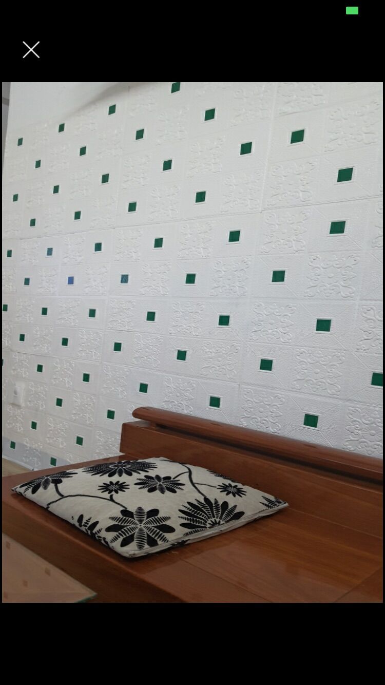 Combo 60 tấm xốp hoa văn tim kích thước 70x70cm
