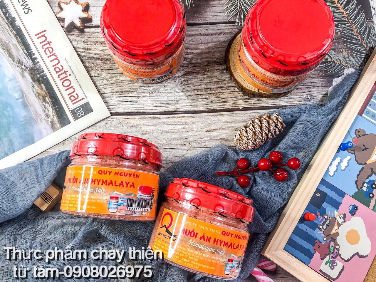 Muối ăn hymalaya 400g