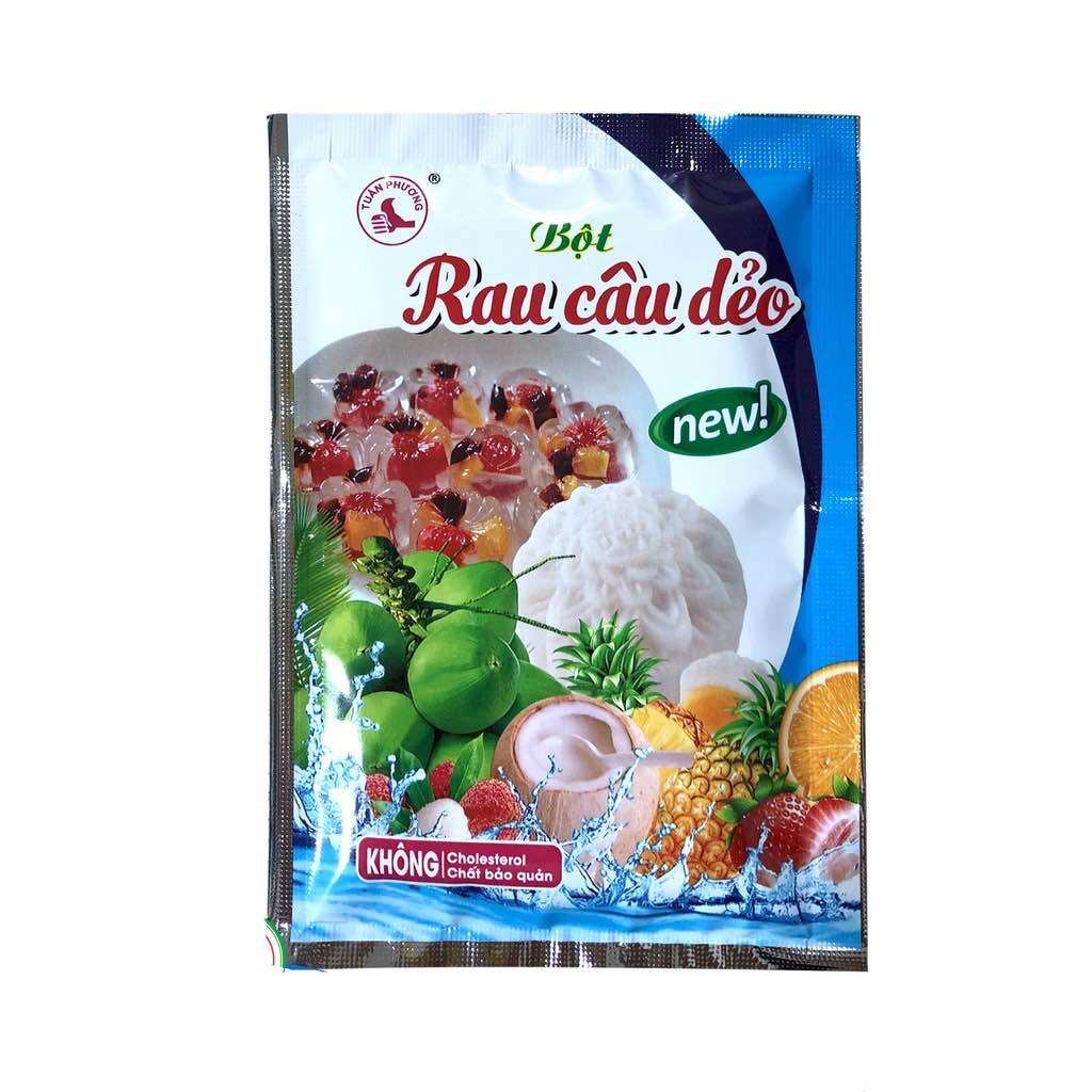 Bột rau câu con cá dẻo tuấn phương 10 gram