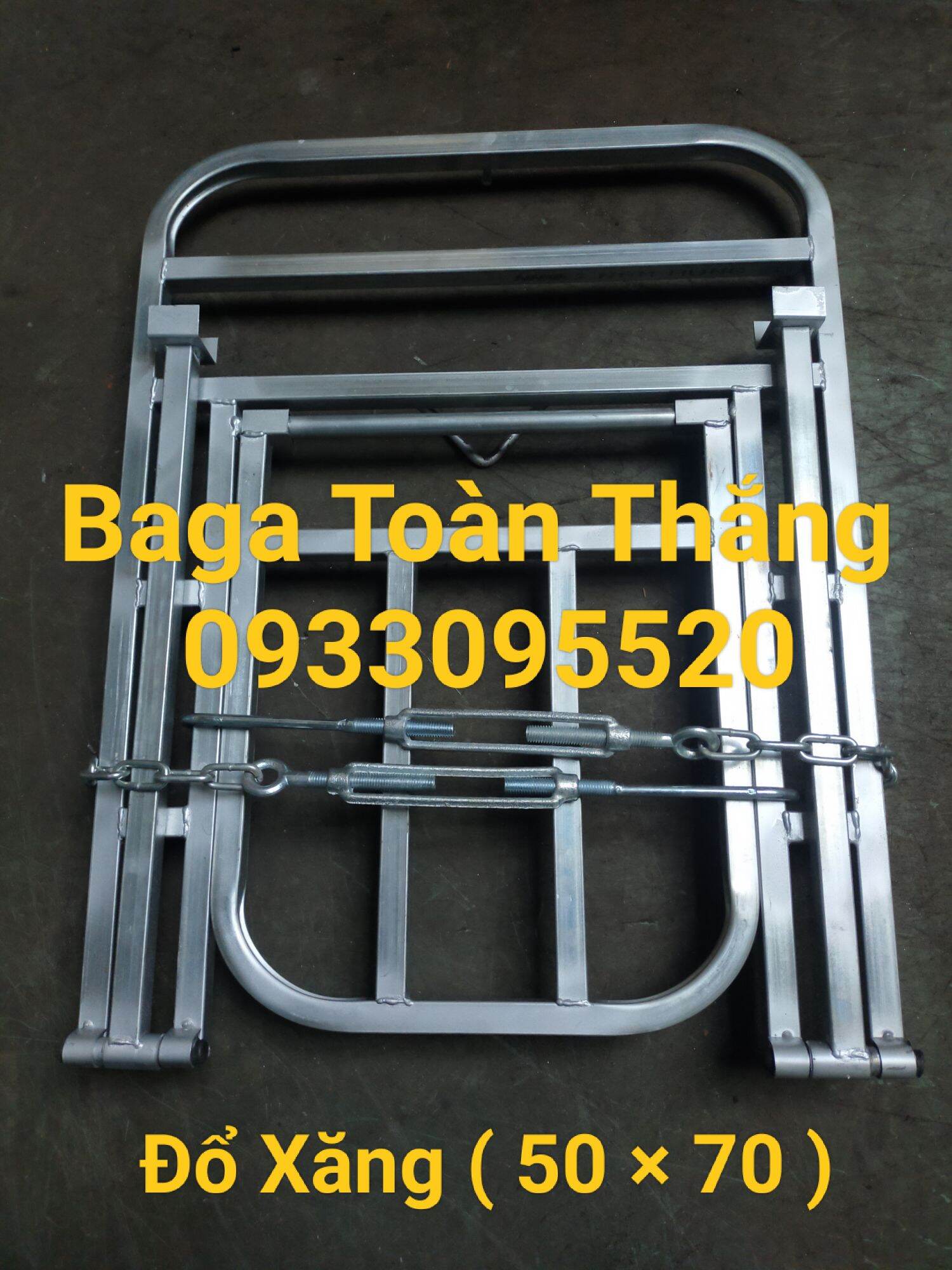 Baga Chở Hàng Mở Cốp Đổ Xăng (50×70) Cho Mọi Loại Xe