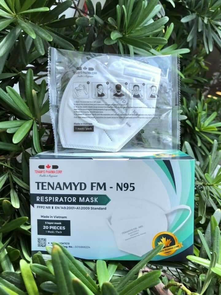 Khẩu trang tenamyd fm -95 hộp 20 cái