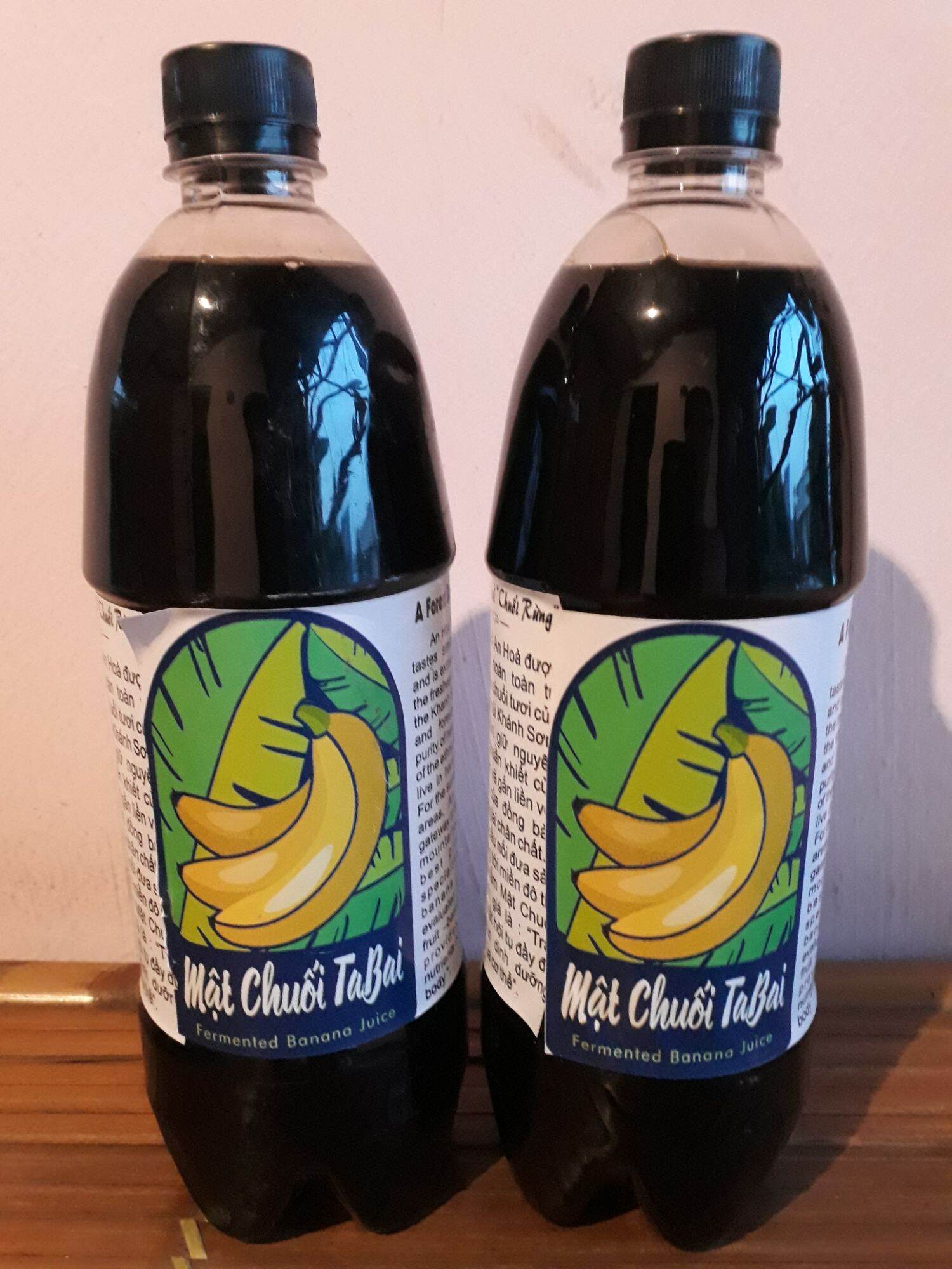 Mật chuối rừng Tabai 1 lít 100% organic, cơ sở sản xuất An Hòa, Khánh Sơn, Khánh Hòa