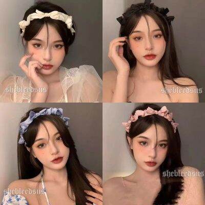 cài tóc nơ lụa