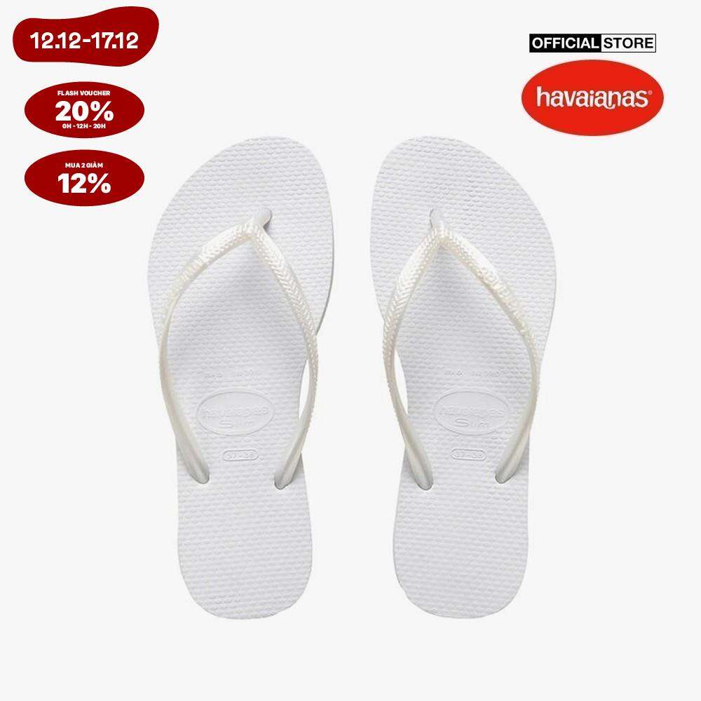 [FLASH VOUCHER 20% + MUA 2 GIẢM 12% + FREESHIP|CHỈ 20H 11/12 - 12/12] HAVAIANAS - Dép nữ Slim 4000030-0001