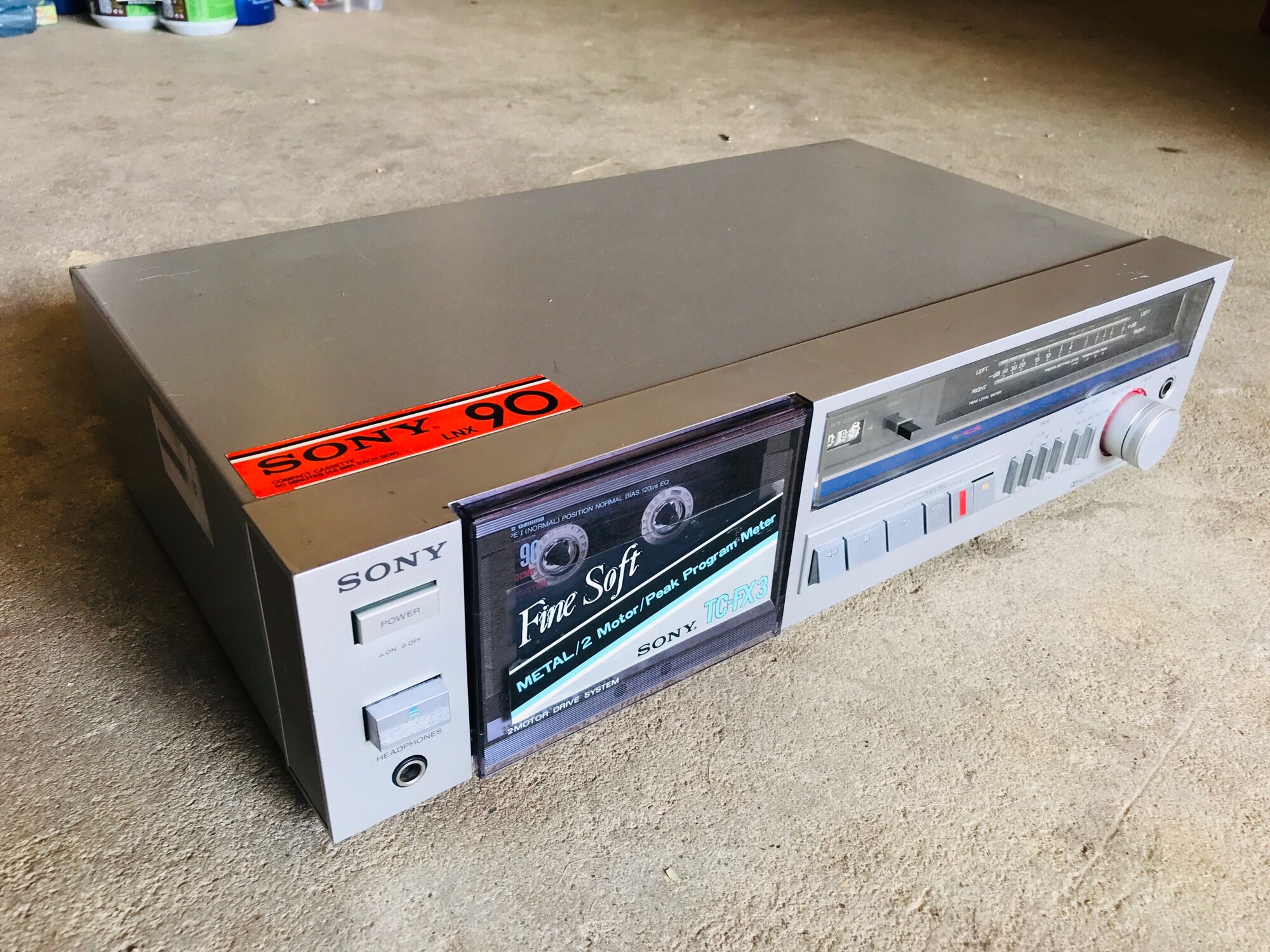 Đầu cassette Deck SONY CT-FX3 Nhật cực mới