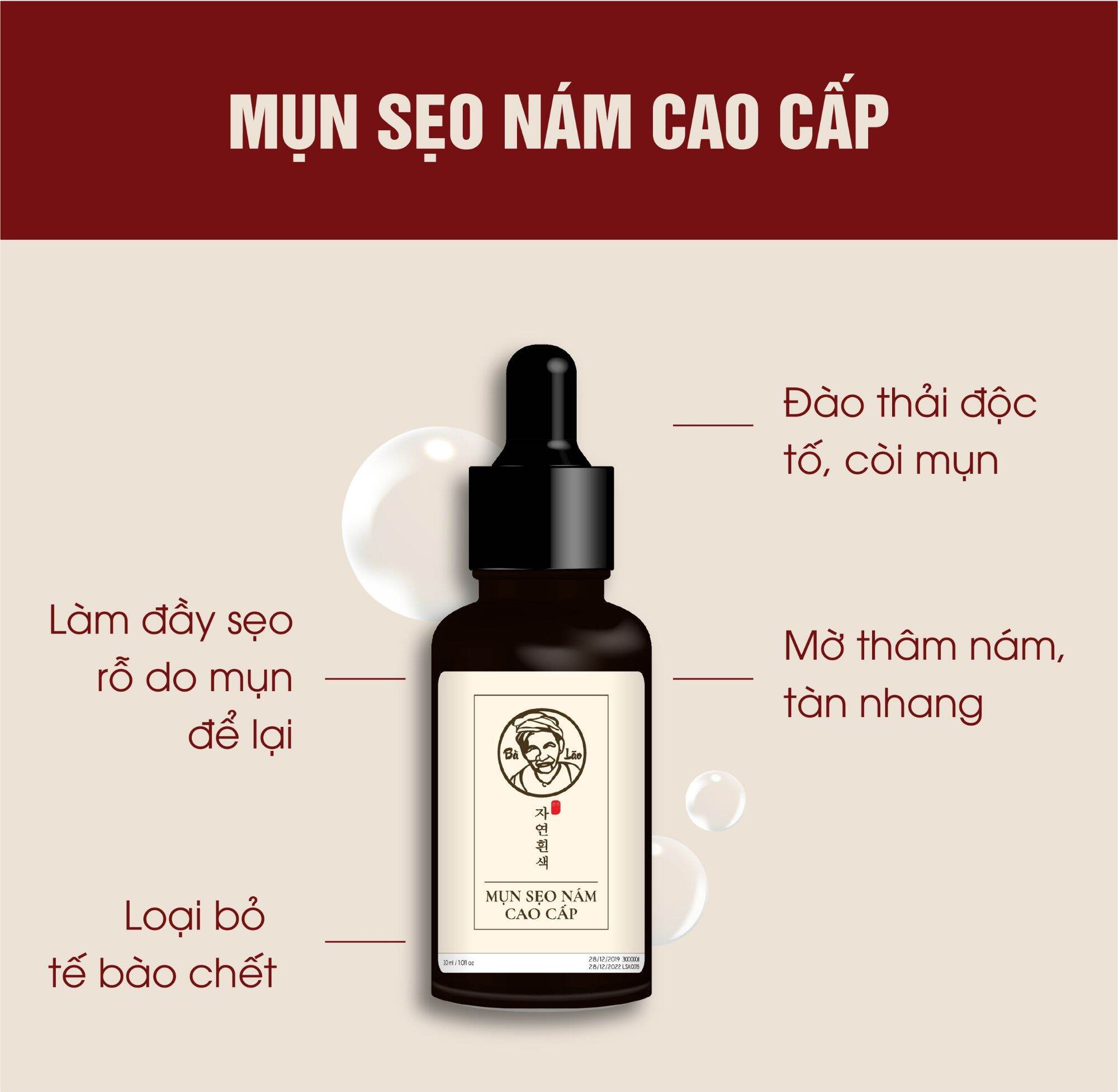 Serum Mụn Sẹo Nám Cao Cấp 30Ml