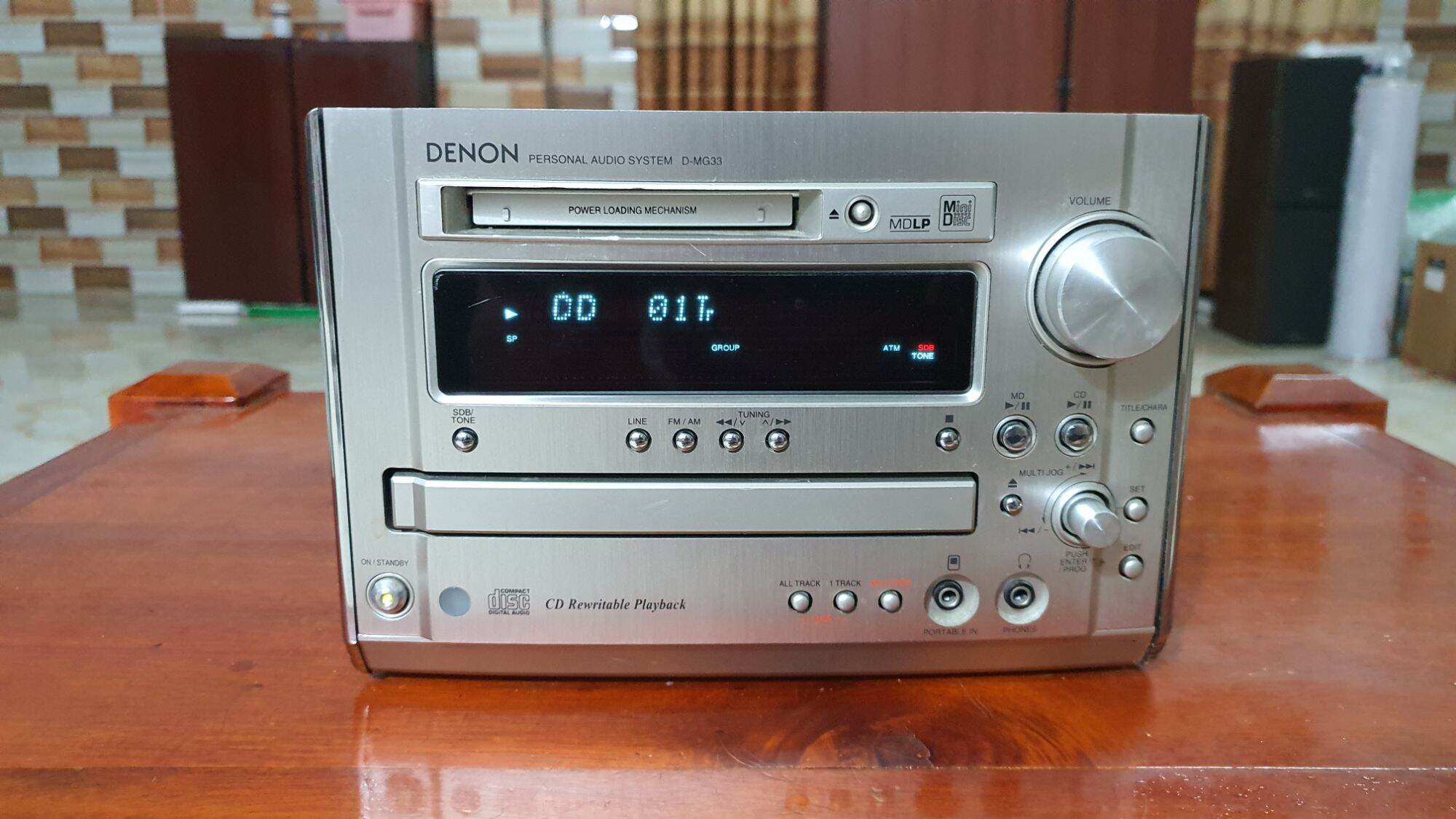 Cục dàn denon cao cấp . mg33. giải mã dac ko cần đĩa mồi