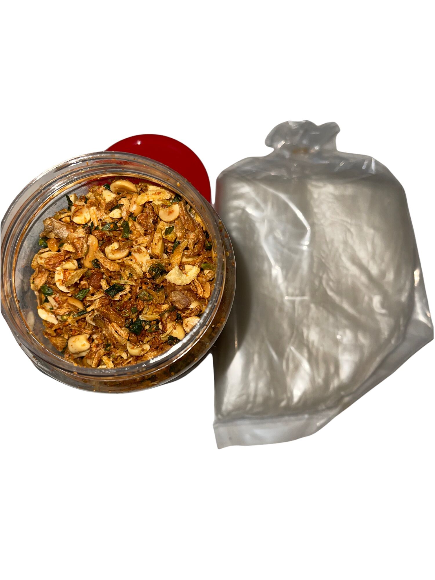 hủ 200gr muối hành phi đậu phộng cực thơm ngon