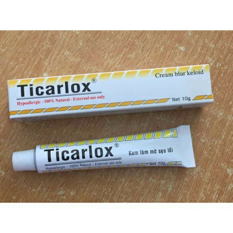Ticarlox- kem bôi liền sẹo tuýp 10g