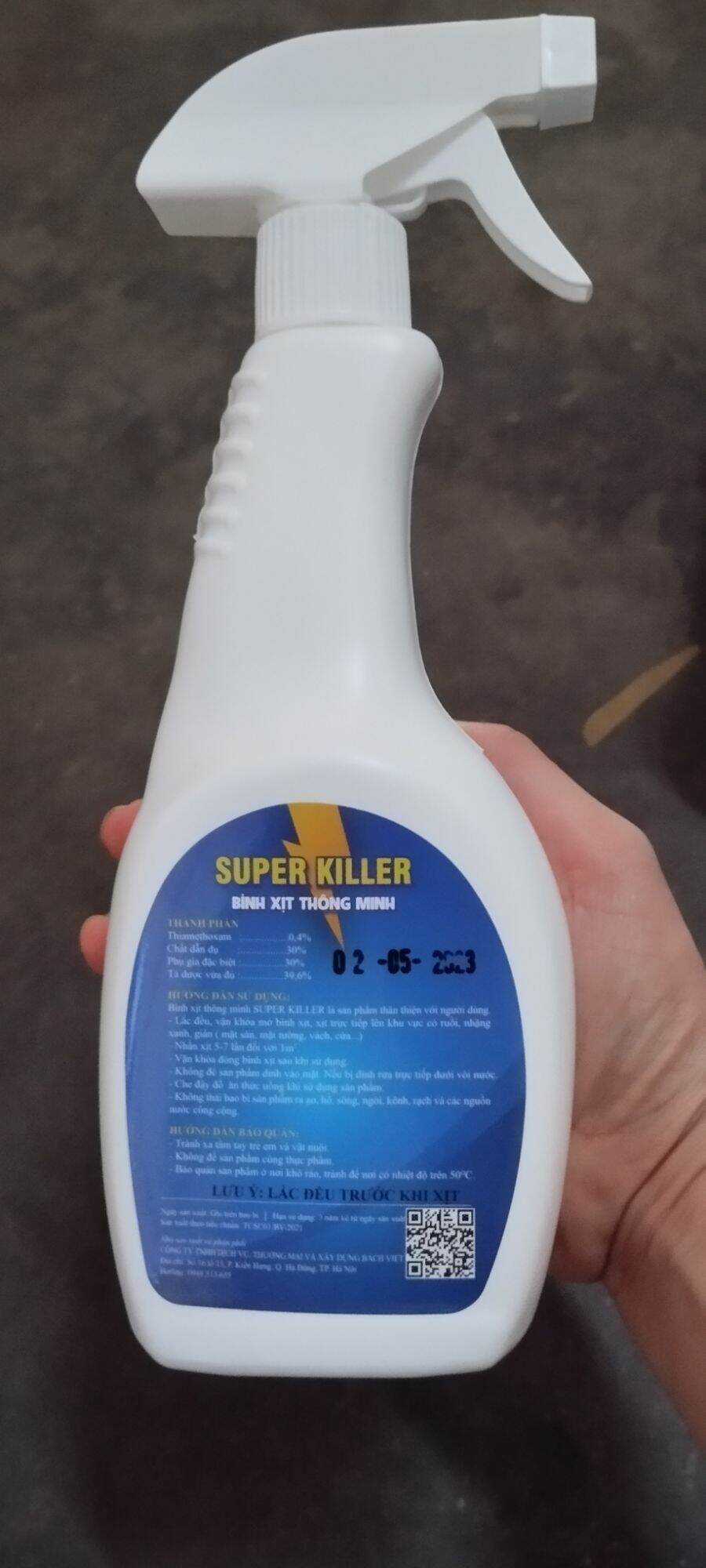 chai xịt ruồi thông minh super killer ( 530ml)