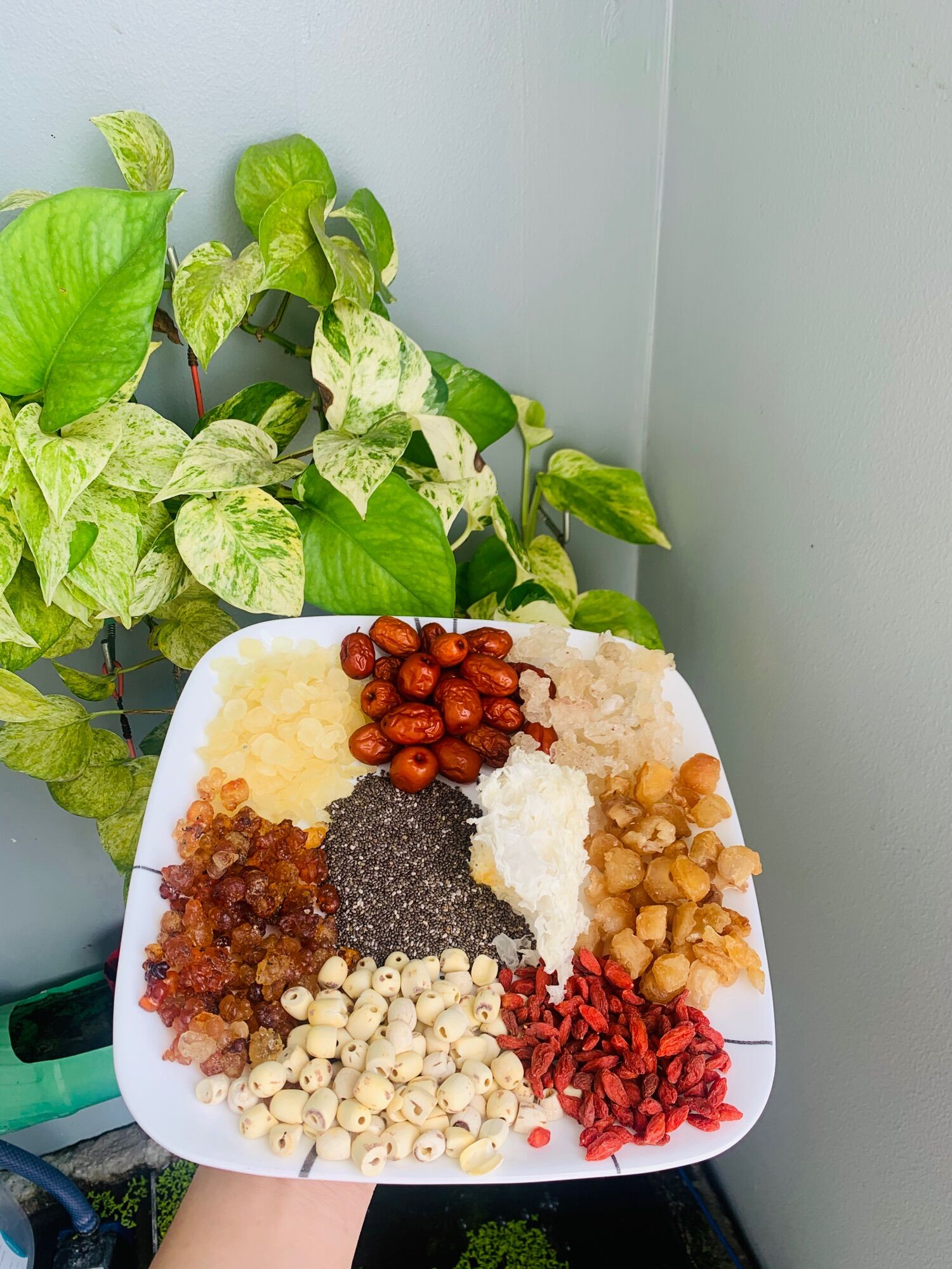 Set nguyên liệu Chè dưỡng nhan 12 vị - (Kèm quà tặng)