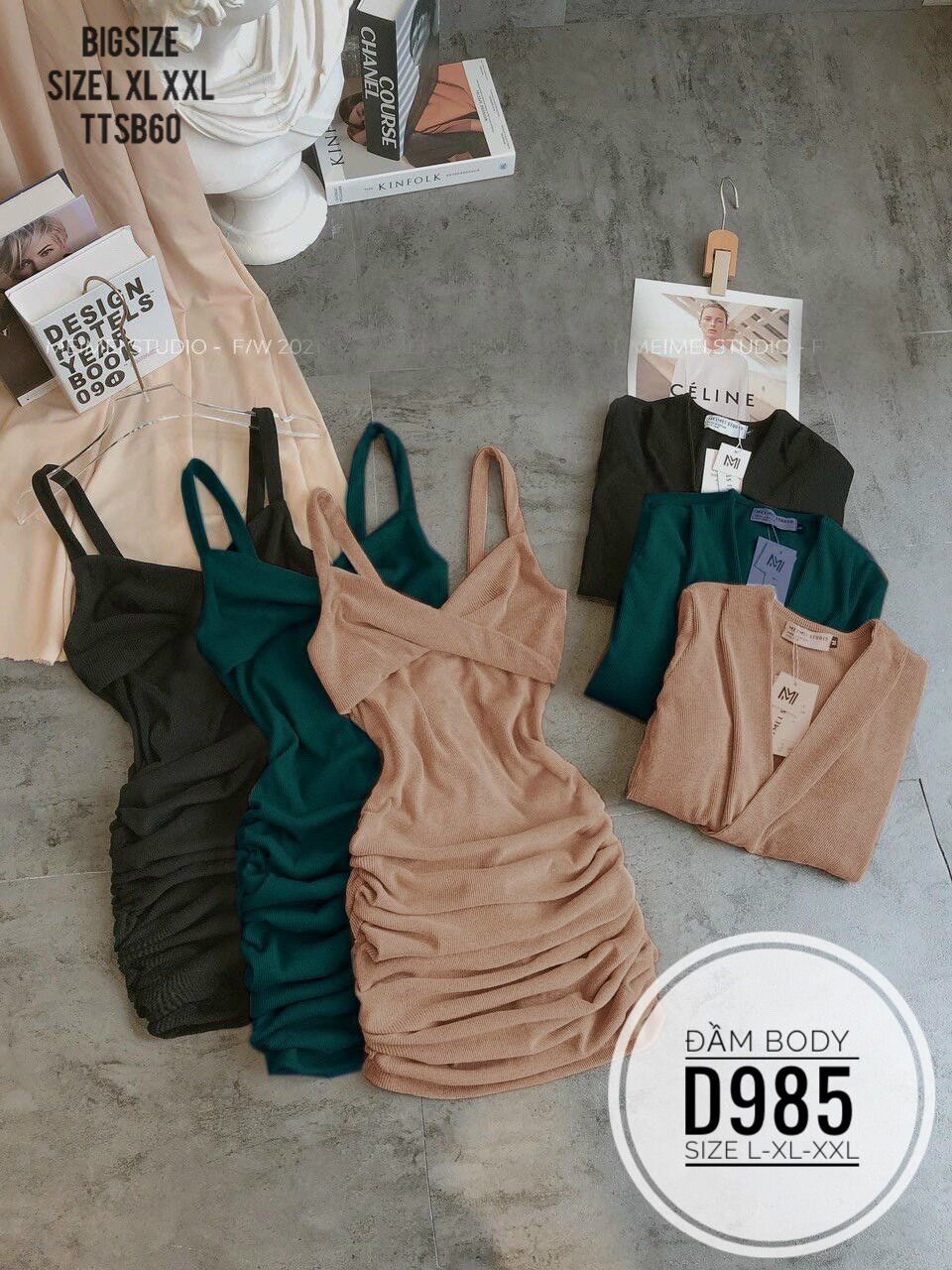 Bigsize 60- 90kg ĐẦM BODY