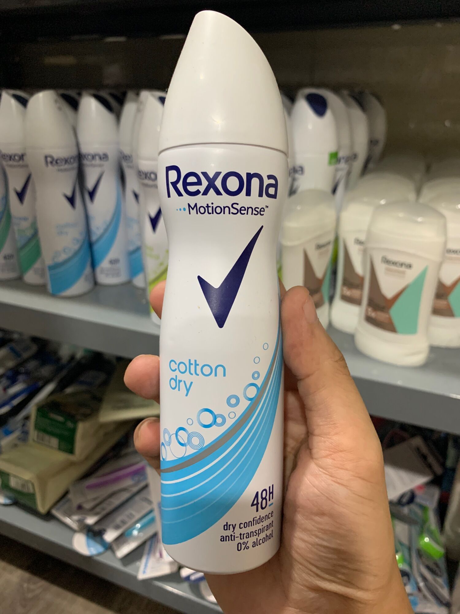 Xịt khử mùi Rexona các loại, Hàng Đức