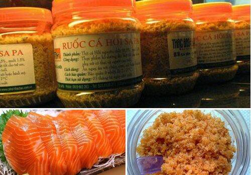 Ruốc Cá Hồi SaPa Hộp 100G