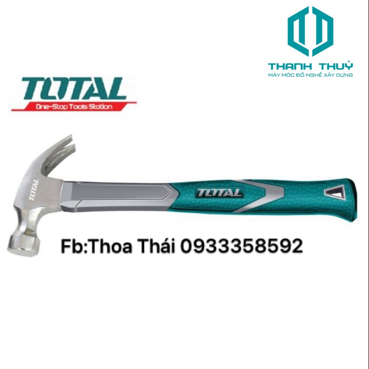 Búa nhổ đinh 450g total