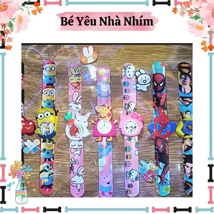 Đồng hồ cho bé trai bé gái chống nước nhiều mẫu lựa chọn
