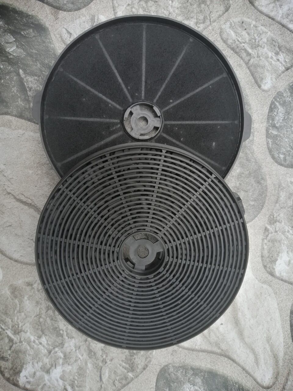 2 Activated Carbon Blisters for Built-In Range Hoods