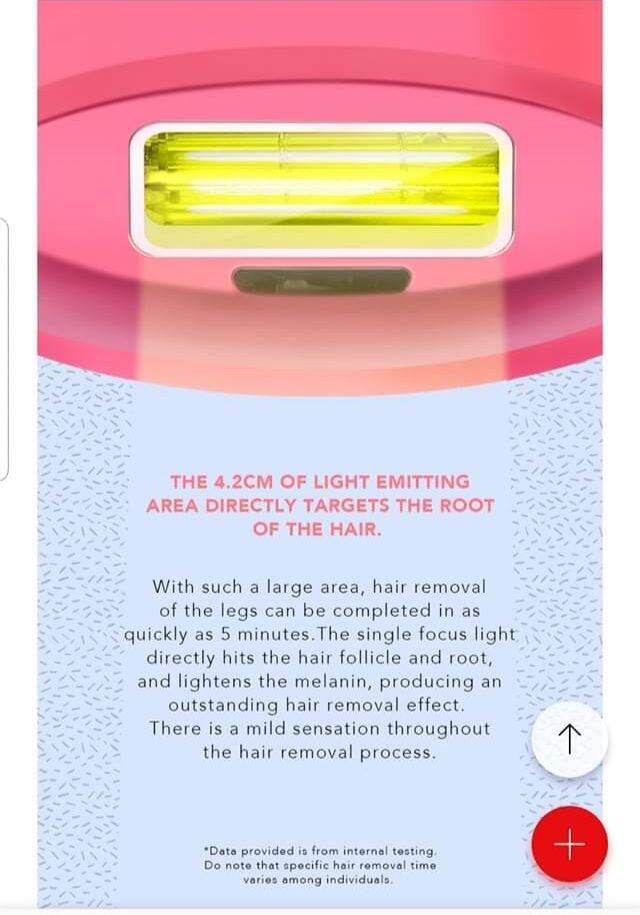 Máy triệt lông FOREO PEACH VER2