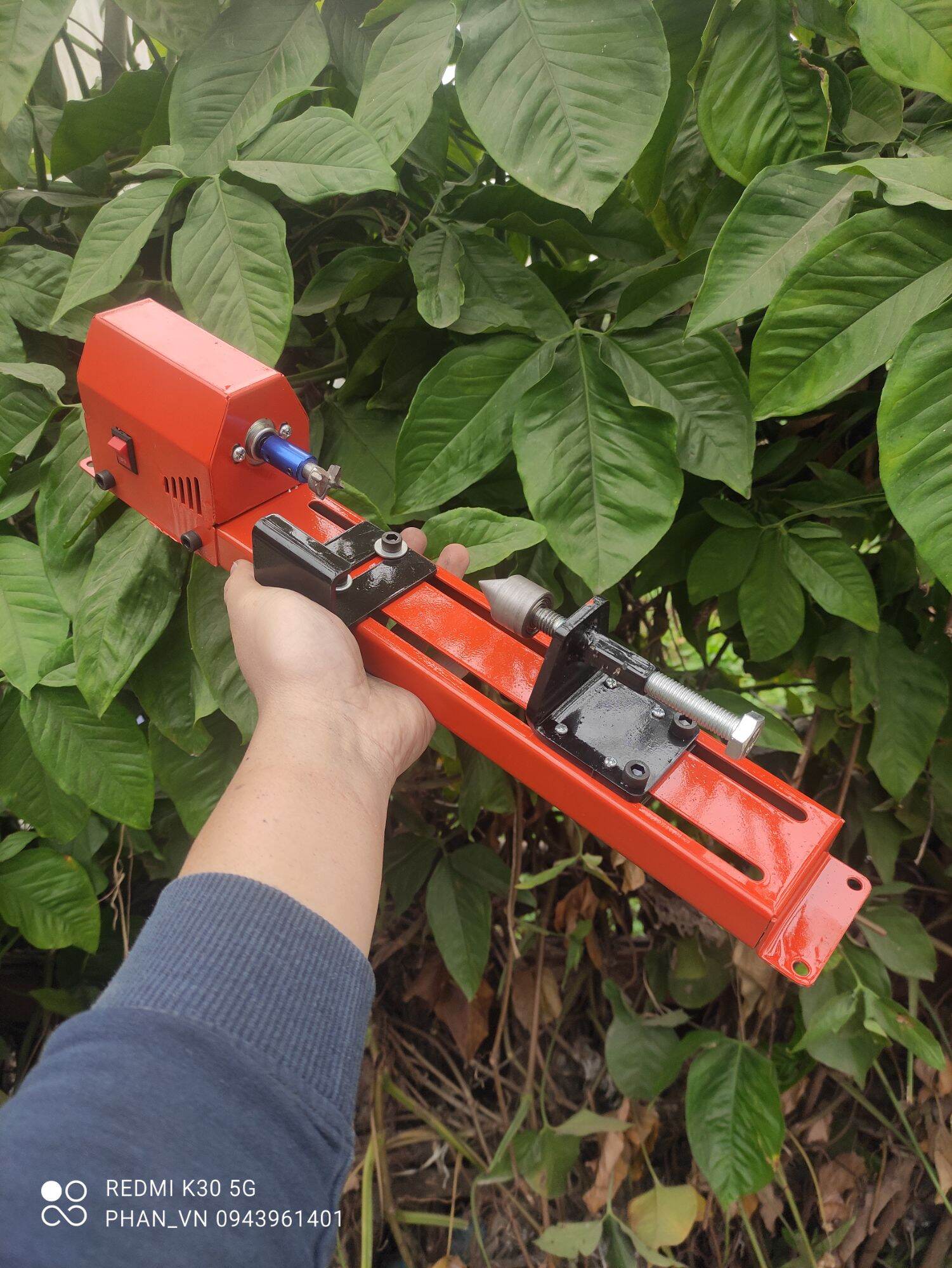 Máy tiện gỗ mini