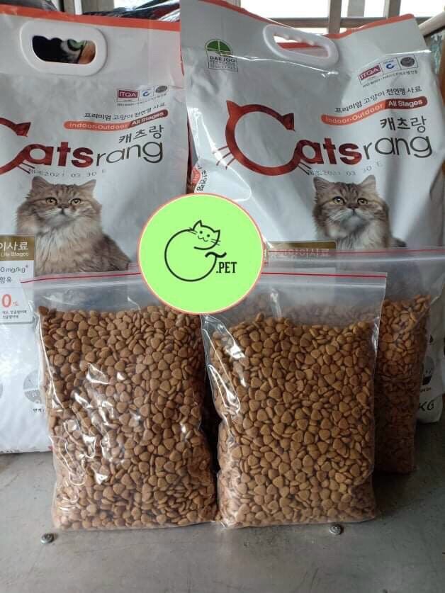 Thức Ăn Mèo Hàn Quốc Catsrang 1kg túi zip
