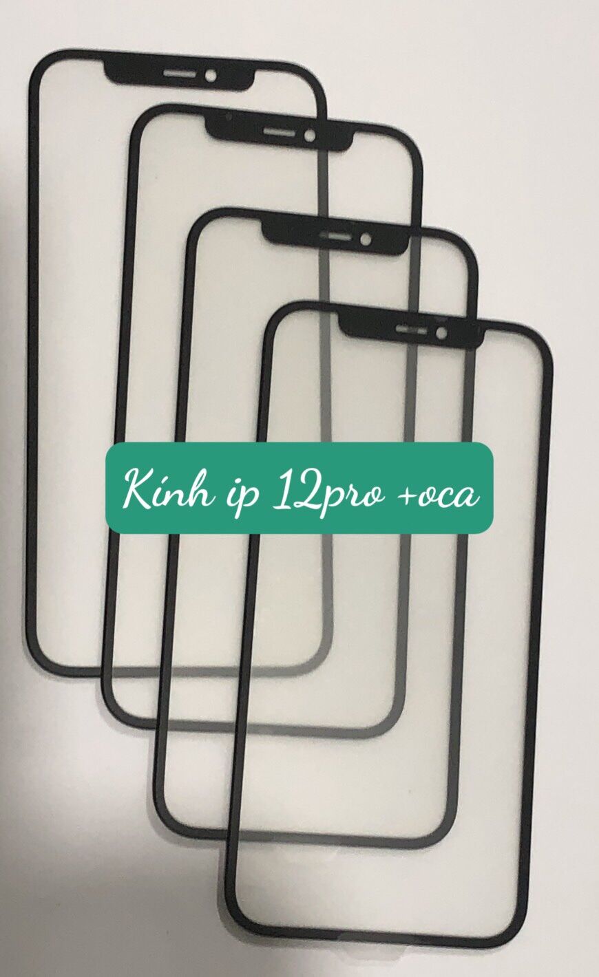Mặt kính ép liền keo cho ip 12 pro