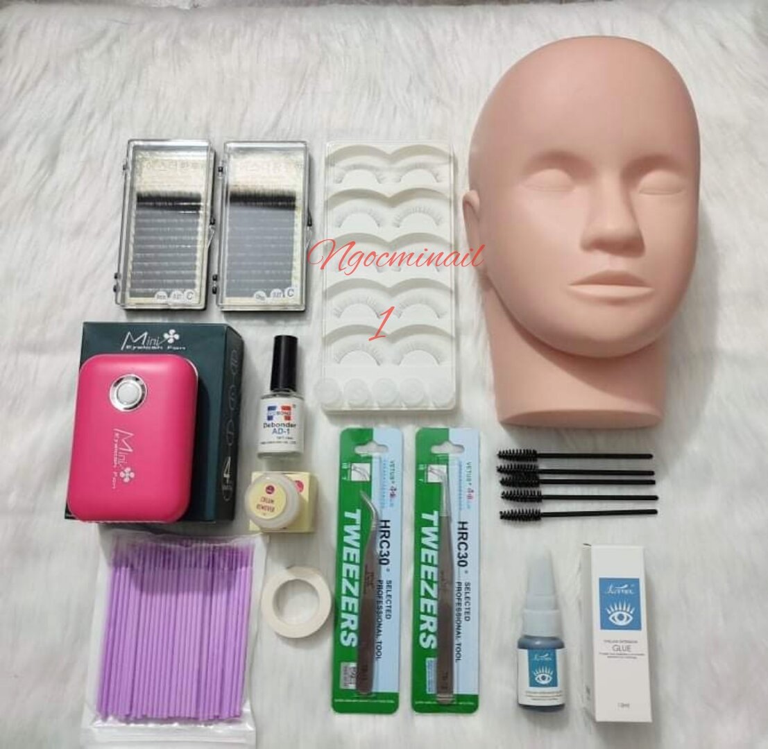 Combo đồ nối mi cơ bản cho học viên