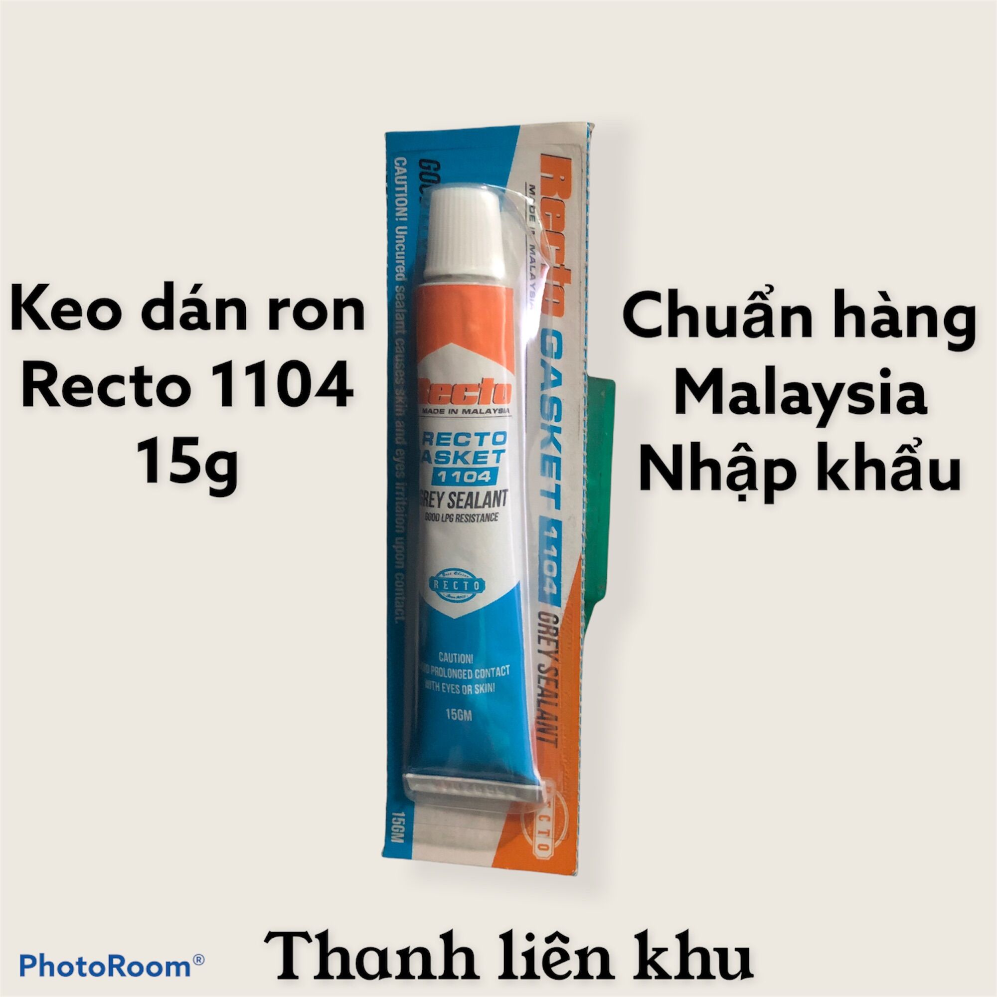 Keo dán ron recto 1104 15g chuẩn hàng Malaysia