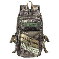 Volunteer | Camouflage Oxford Backpack Large Capacity Outdoor Multi-functional Hiking Bag
