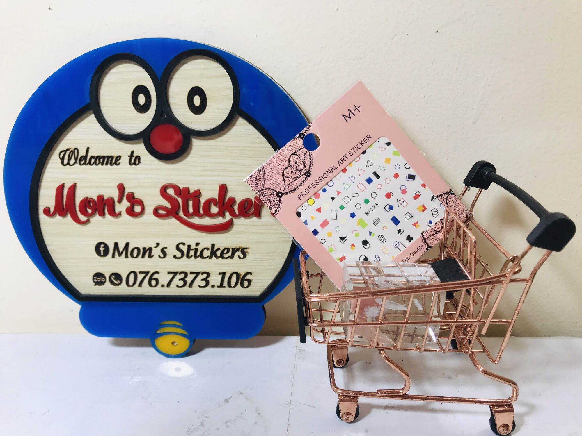 [HCM]Nail Stickers hình TOM&JERRY VỊT SHAPE