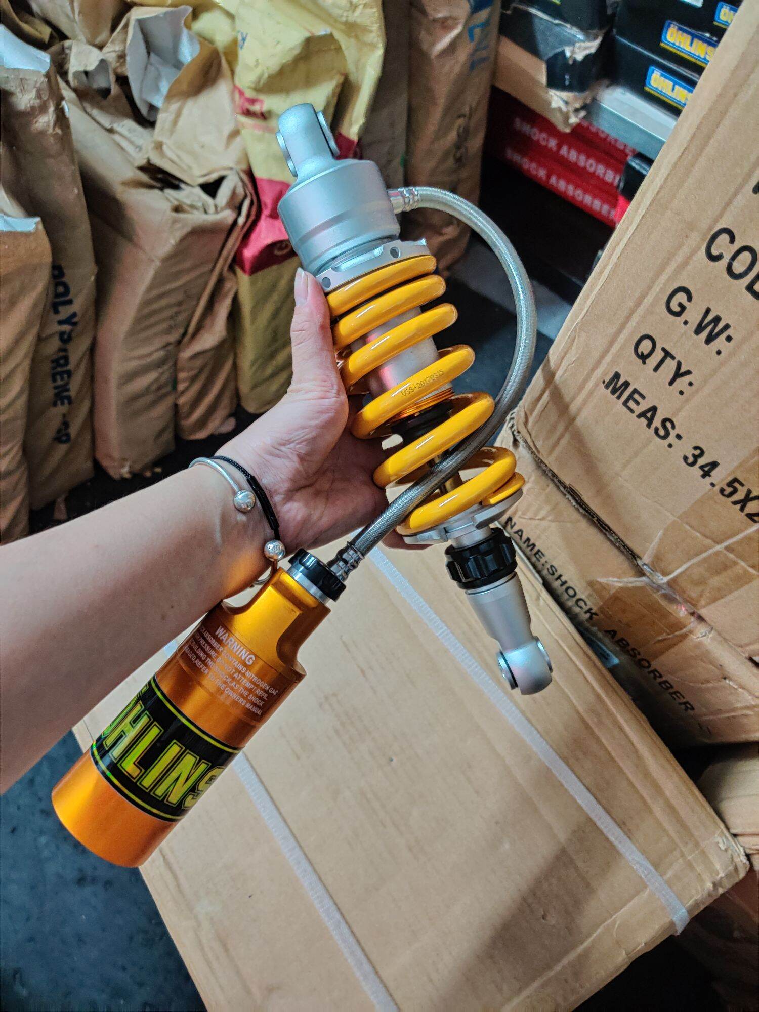 [HCM]Phuộc OHLINS bình dầu dành cho Raider Satria