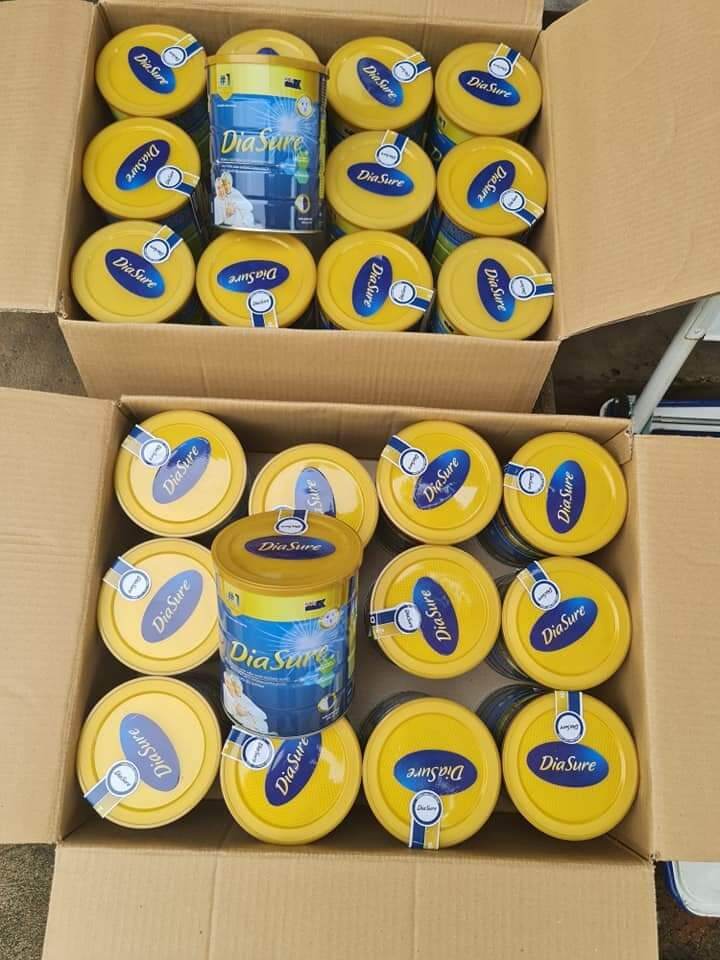 Sữa tiểu đường diasure lon 650g date mới nhất