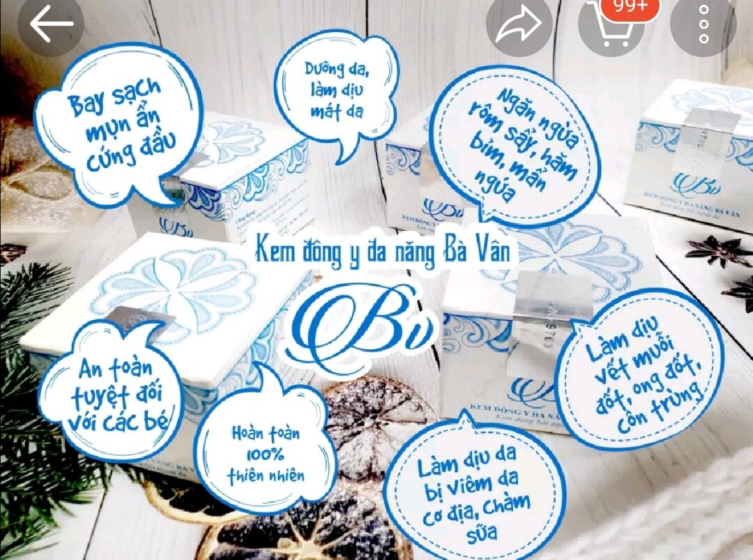 Kem đông y đa năng Bà Vân