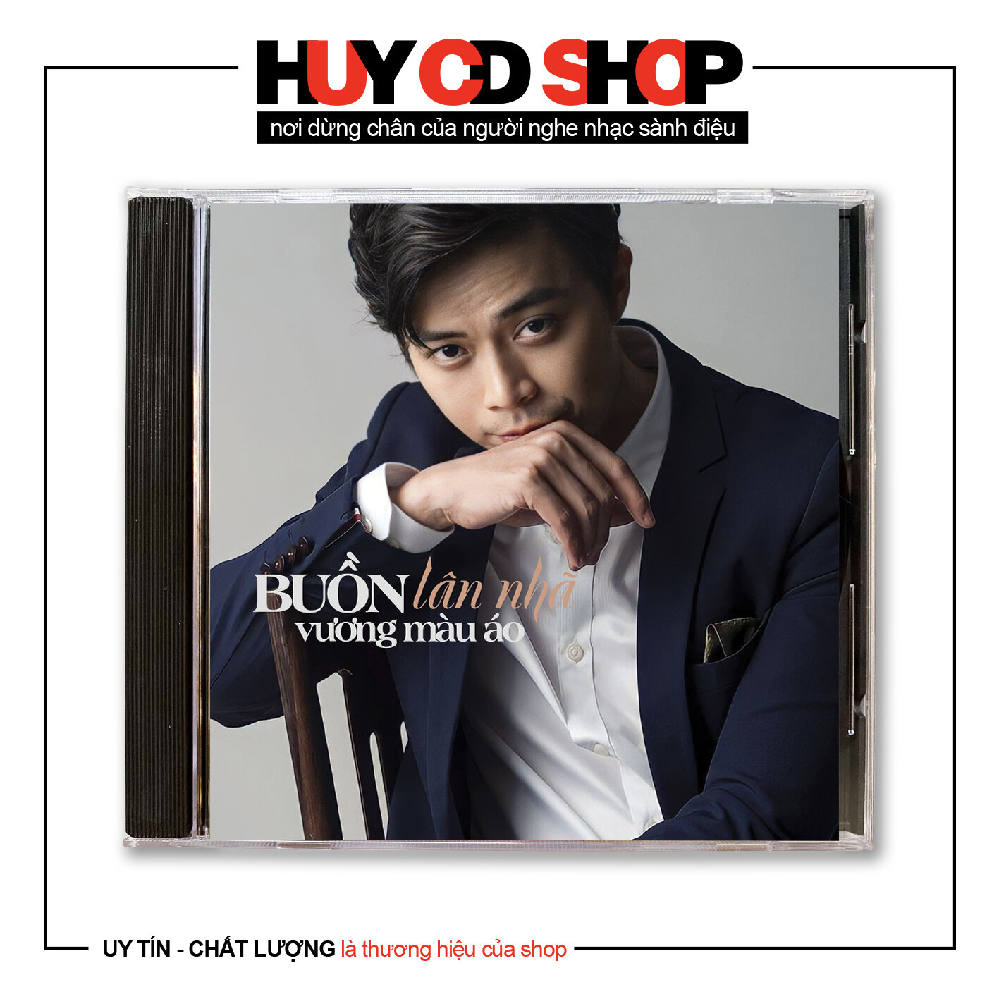 Đĩa cd lân nhã buồn vương màu áo nhạc sang trữ tình acoustic đĩa lòng trắng chất lượng cao âm thanh chuẩn huy cd shop