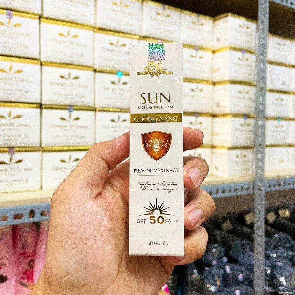 Kem chống nắng nọc ong Collagen X3 Mỹ phẩm Đông Anh