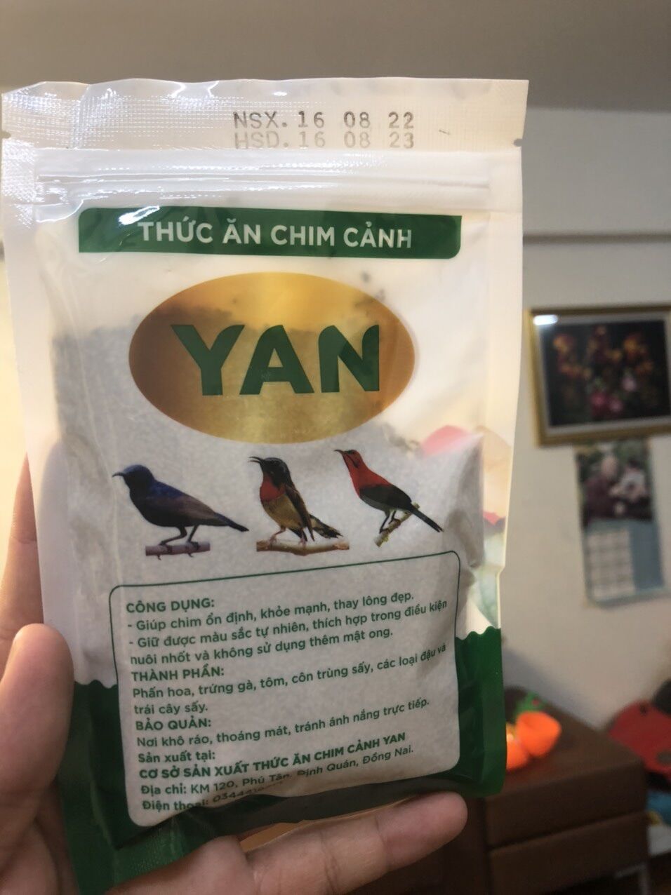 Cám Dưỡng hót YAN (X5 gói)